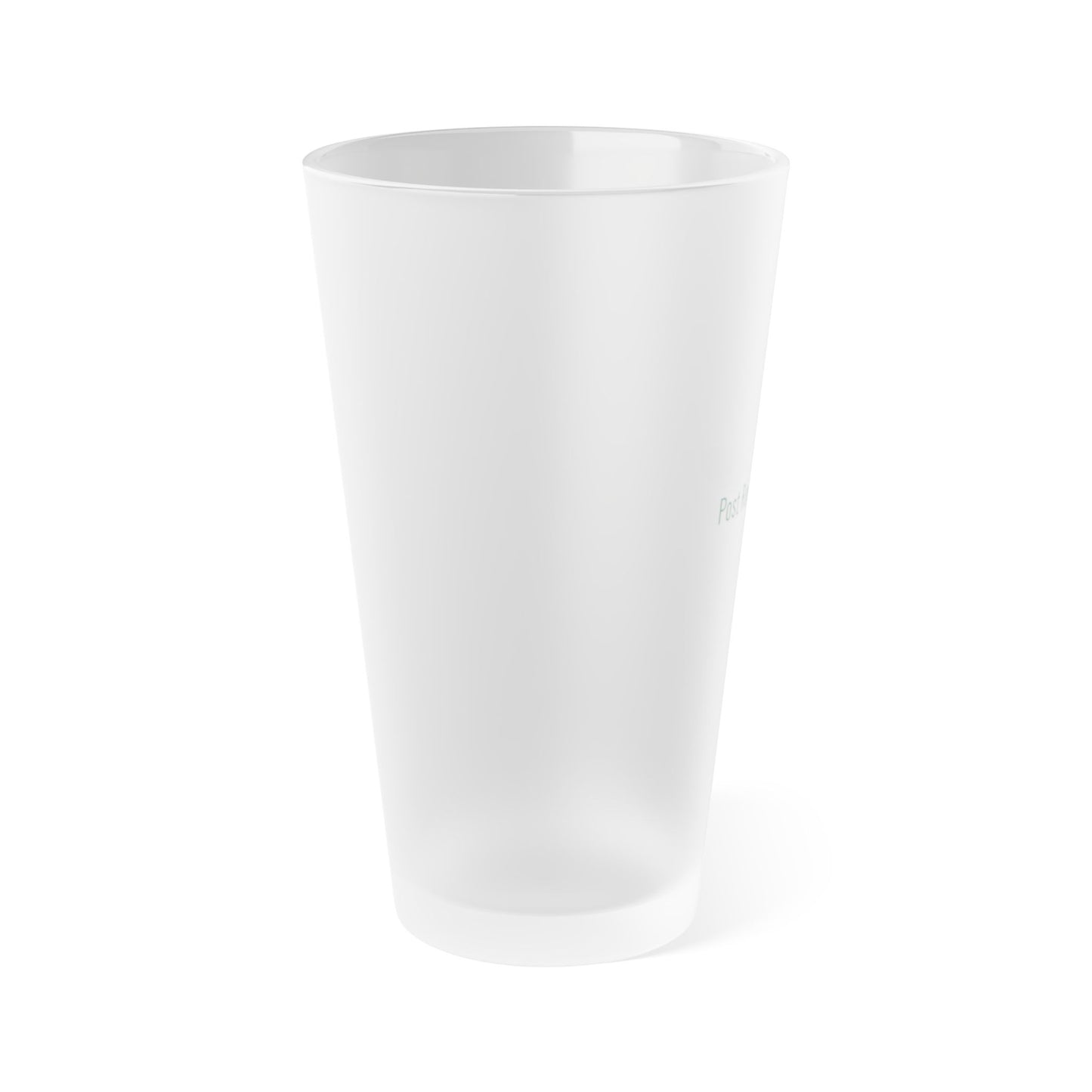 Frosted Pint Glass - Post Round Mulligan