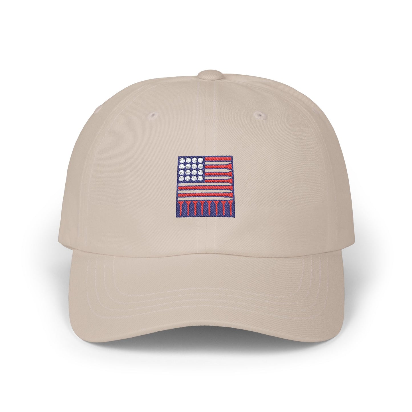 American Flag Golf Hat
