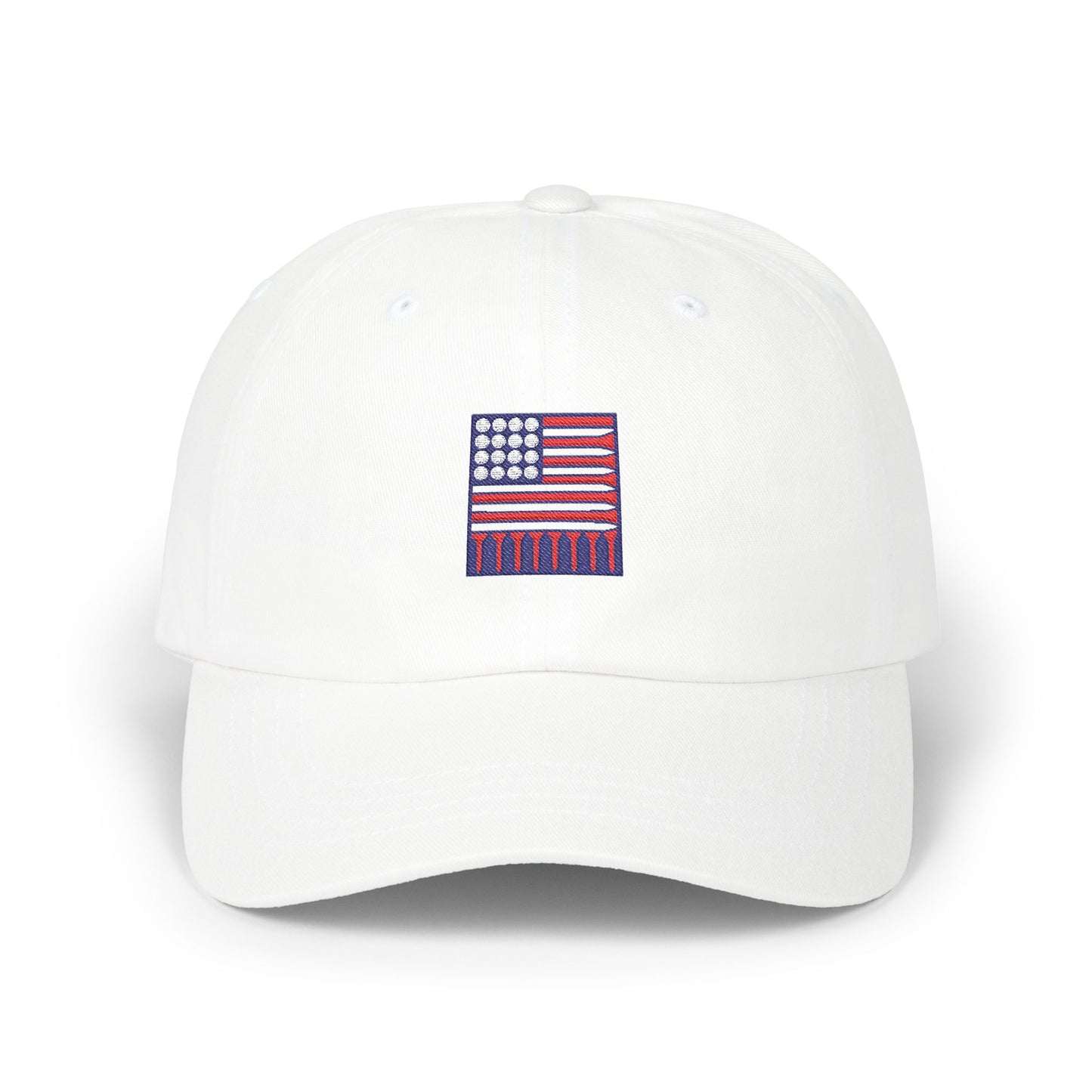 American Flag Golf Hat