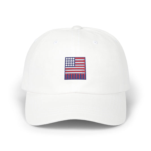 American Flag Golf Hat